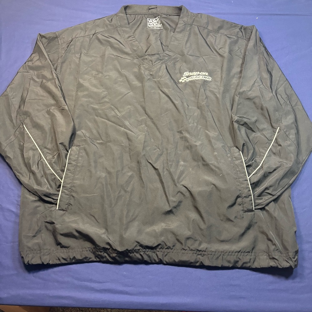 Snap On Racing Black Windbreaker Jacket